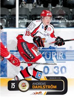 2011-12 HockeyAllsvenskan #ALLS-020 Andreas Dahlström Front