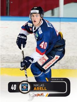 2011-12 HockeyAllsvenskan #ALLS-023 Niklas Arell Front