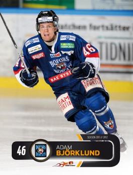 2011-12 HockeyAllsvenskan #ALLS-026 Adam Björklund Front