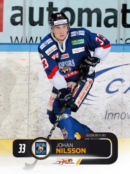 2011-12 HockeyAllsvenskan #ALLS-029 Johan Nilsson Front