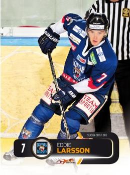 2011-12 HockeyAllsvenskan #ALLS-033 Eddie Larsson Front