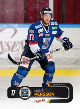 2011-12 HockeyAllsvenskan #ALLS-037 Linus Persson Front