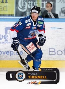 2011-12 HockeyAllsvenskan #ALLS-041 Tobias Thermell Front