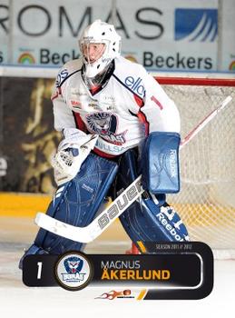 2011-12 HockeyAllsvenskan #ALLS-045 Magnus Akerlund Front