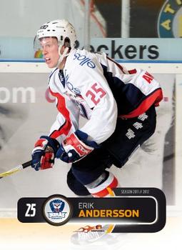 2011-12 HockeyAllsvenskan #ALLS-048 Erik Andersson Front