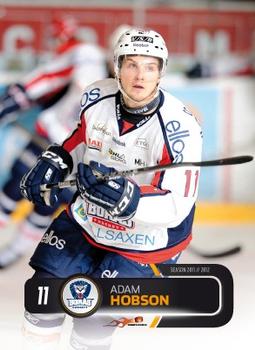 2011-12 HockeyAllsvenskan #ALLS-055 Adam Hobson Front