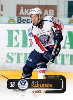 2011-12 HockeyAllsvenskan #ALLS-057 Jens Karlsson Front