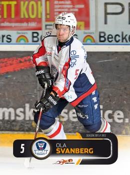 2011-12 HockeyAllsvenskan #ALLS-061 Ola Svanberg Front