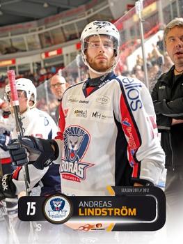 2011-12 HockeyAllsvenskan #ALLS-063 Andreas Lindström Front