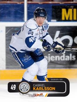 2011-12 HockeyAllsvenskan #ALLS-071 Gabriel Karlsson Front