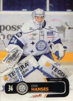 2011-12 HockeyAllsvenskan #ALLS-072 Erik Hanses Front