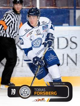 2011-12 HockeyAllsvenskan #ALLS-082 Tobias Forsberg Front