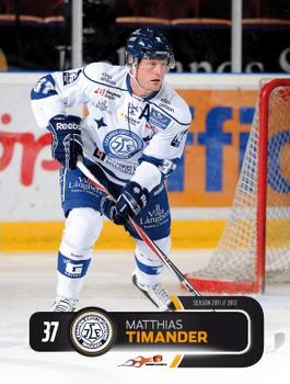 2011-12 HockeyAllsvenskan #ALLS-083 Mattias Timander Front