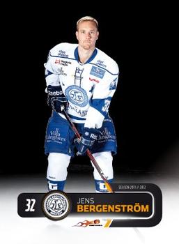 2011-12 HockeyAllsvenskan #ALLS-086 Jens Bergenström Front