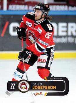 2011-12 HockeyAllsvenskan #ALLS-096 Daniel Josefsson Front
