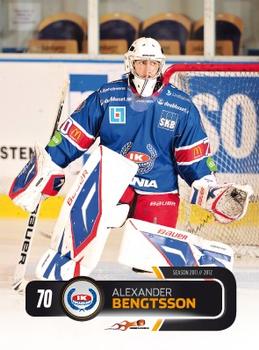 2011-12 HockeyAllsvenskan #ALLS-133 Alexander Bengtsson Front
