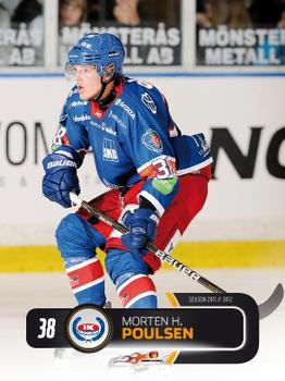 2011-12 HockeyAllsvenskan #ALLS-142 Morten Poulsen Front