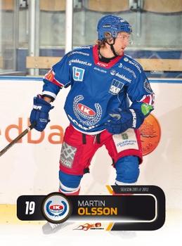 2011-12 HockeyAllsvenskan #ALLS-144 Martin Olsson Front