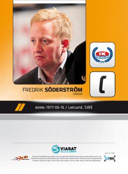 2011-12 HockeyAllsvenskan #ALLS-154 Fredrik Söderström Back