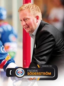 2011-12 HockeyAllsvenskan #ALLS-154 Fredrik Söderström Front