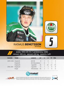 2011-12 HockeyAllsvenskan #ALLS-155 Rasmus Bengtsson Back