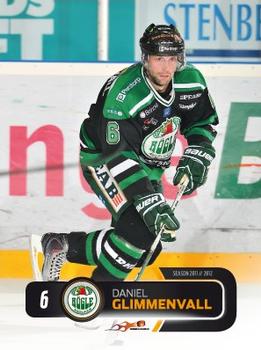 2011-12 HockeyAllsvenskan #ALLS-163 Daniel Glimmenvall Front