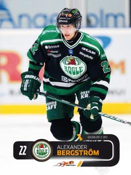 2011-12 HockeyAllsvenskan #ALLS-173 Alexander Bergström Front