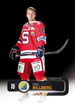 2011-12 HockeyAllsvenskan #ALLS-178 Emil Billberg Front