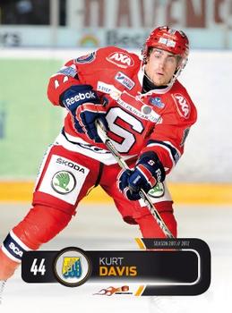 2011-12 HockeyAllsvenskan #ALLS-180 Kurt Davis Front