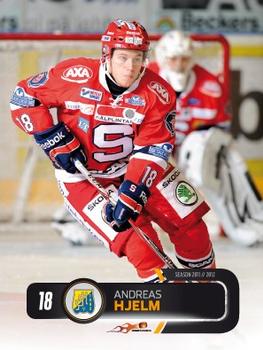 2011-12 HockeyAllsvenskan #ALLS-185 Andreas Hjelm Front