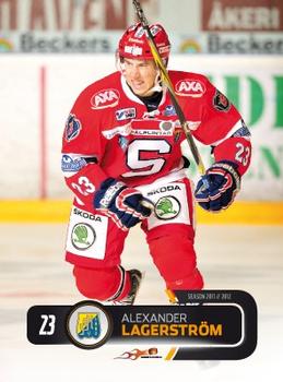 2011-12 HockeyAllsvenskan #ALLS-196 Alexander Lagerström Front