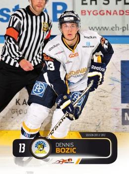2011-12 HockeyAllsvenskan #ALLS-200 Dennis Bozic Front