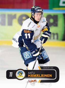 2011-12 HockeyAllsvenskan #ALLS-205 Aatu Hämäläinen Front