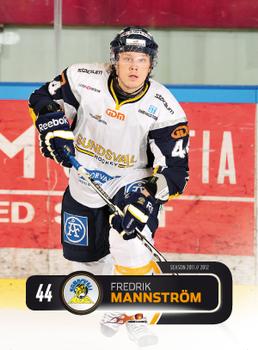 2011-12 HockeyAllsvenskan #ALLS-209 Fredrik Mannstrom Front