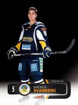 2011-12 HockeyAllsvenskan #ALLS-217 Magnus Svanberg Front