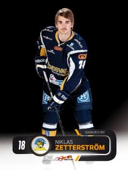2011-12 HockeyAllsvenskan #ALLS-218 Niklas Zetterstrom Front