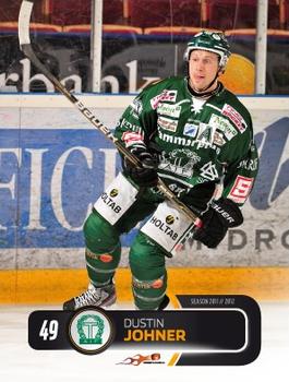2011-12 HockeyAllsvenskan #ALLS-226 Dustin Johner Front