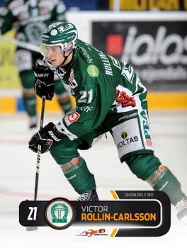 2011-12 HockeyAllsvenskan #ALLS-238 Victor Rollin-Carlsson Front