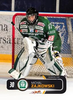 2011-12 HockeyAllsvenskan #ALLS-241 Michal Zajkowski Front