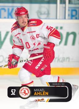 2011-12 HockeyAllsvenskan #ALLS-243 Mikael Ahlen Front