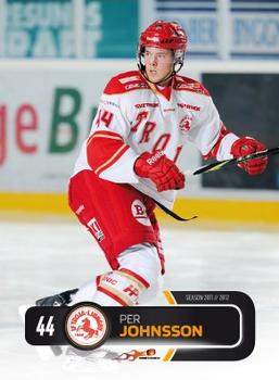 2011-12 HockeyAllsvenskan #ALLS-253 Per Johnsson Front