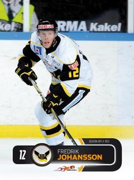 2011-12 HockeyAllsvenskan #ALLS-267 Fredrik Johansson Front