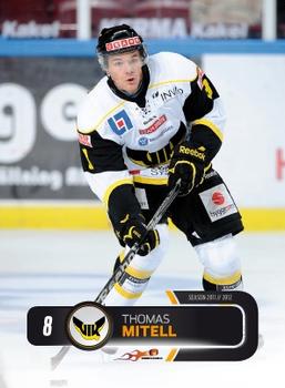 2011-12 HockeyAllsvenskan #ALLS-278 Thomas Mitell Front