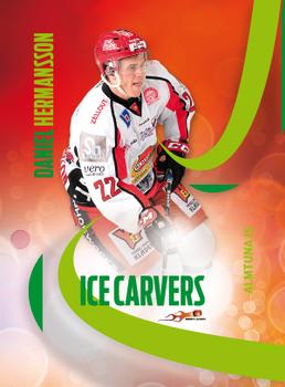 2011-12 HockeyAllsvenskan - Ice Carvers #ALLS-IC01 Daniel Hermansson Front