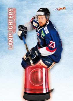 2011-12 HockeyAllsvenskan - Lamplighters #ALLS-LL02 Fredrik Hoggren Front