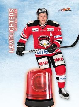 2011-12 HockeyAllsvenskan - Lamplighters #ALLS-LL05 Morten Green Front