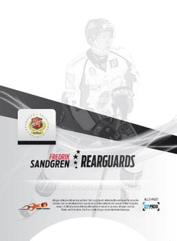 2011-12 HockeyAllsvenskan - Rearguards #ALLS-RG01 Fredrik Sandgren Back