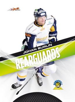 2011-12 HockeyAllsvenskan - Rearguards #ALLS-RG09 Johan Burlin Front