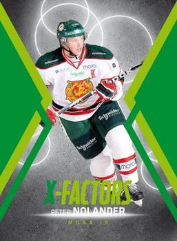 2011-12 HockeyAllsvenskan - X-Factors #ALLS-XF06 Peter Nolander Front