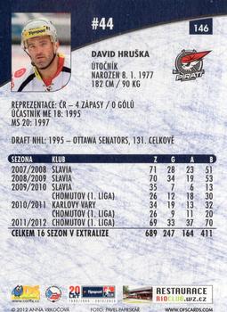 2012-13 Czech OFS Plus #146 David Hruska Back